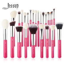 Load image into Gallery viewer, Beauty Makeup Brushes - Hot Pink - Multiple Options
